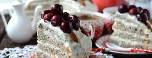 маковый торт с творожным кремом. Шаг 13