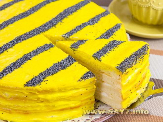 Рецепт медовика пчелка