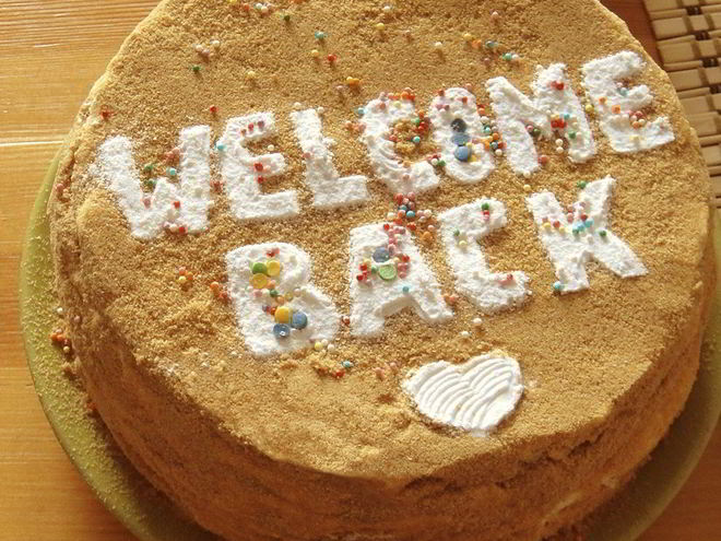 Рецепт медового торта со кремом сливочным