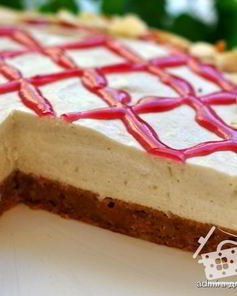 Морковный торт с яблочным кремом