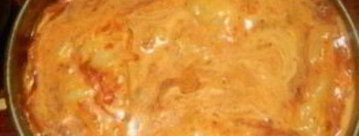 мясной торт с рисом голубчик. Шаг 11