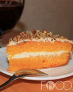 Простой морковный торт