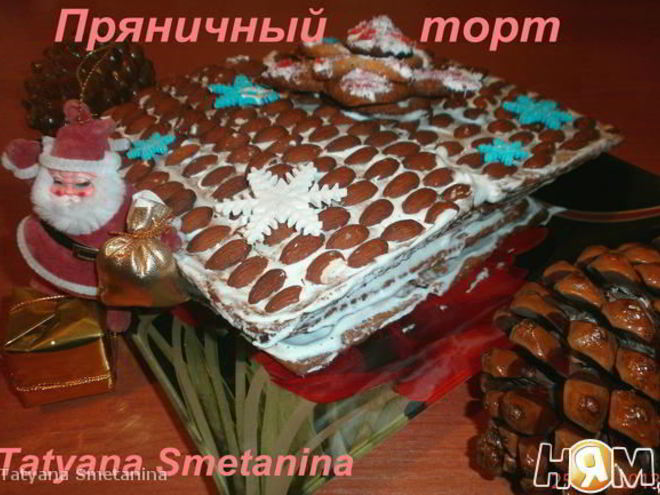 Рецепт пряничного торта