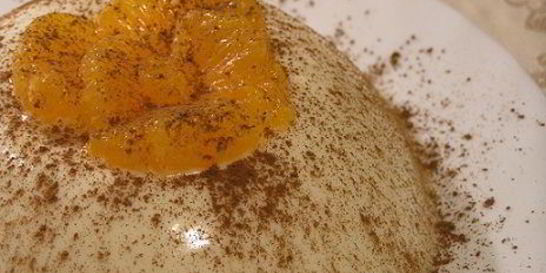 Птичье молоко с мандаринами