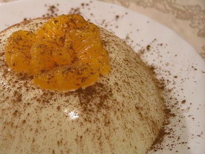 Рецепт птичьего молока с мандаринами