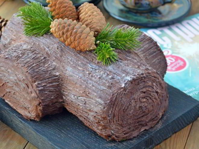 Рецепт рождественского полена