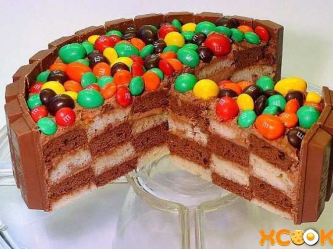 Рецепт шахматного торта