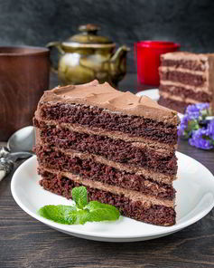 Шоколадный-шоколадный торт