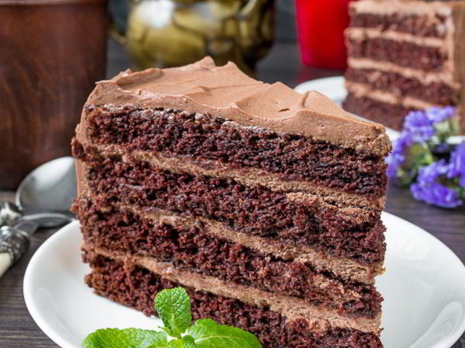 Рецепт шоколадный-шоколадный торт