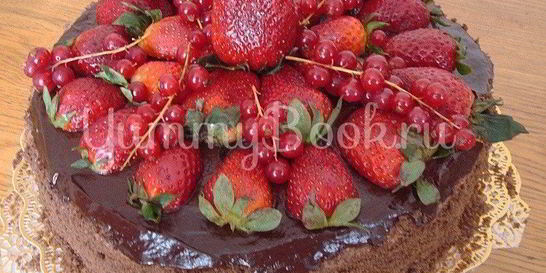 Шоколадный торт Прага