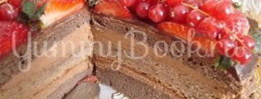 шоколадный торт прага. Шаг 3