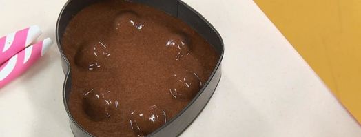 шоколадный торт сюрприз. Шаг 6