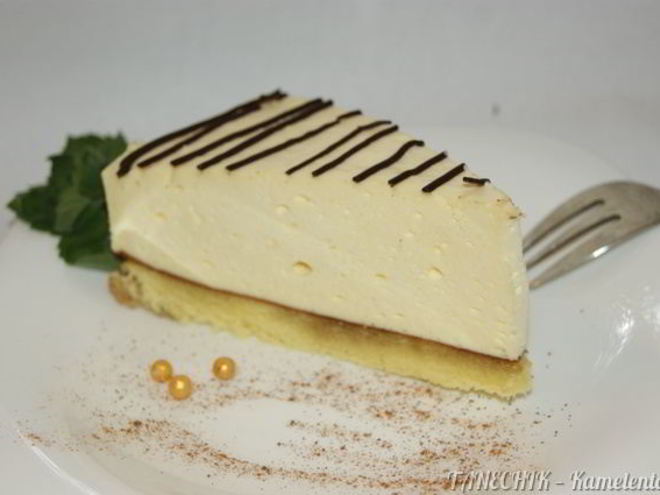 Рецепт сырного сливочного торта