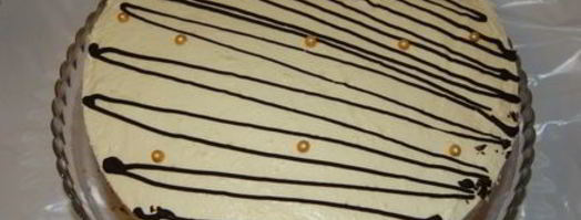 сырный сливочный торт. Шаг 15