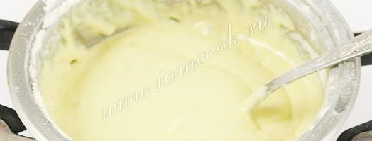 торт бисквитный с фруктами, желе и йогуртом. Шаг 6