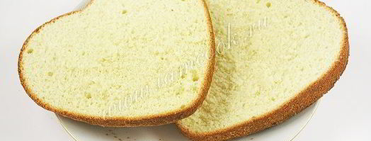 торт бисквитный с фруктами, желе и йогуртом. Шаг 12