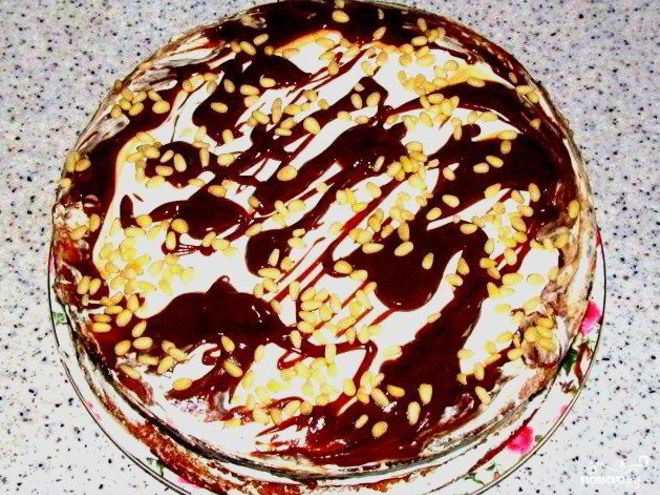 Рецепт торта день-ночь