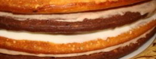 торт день-ночь. Шаг 5