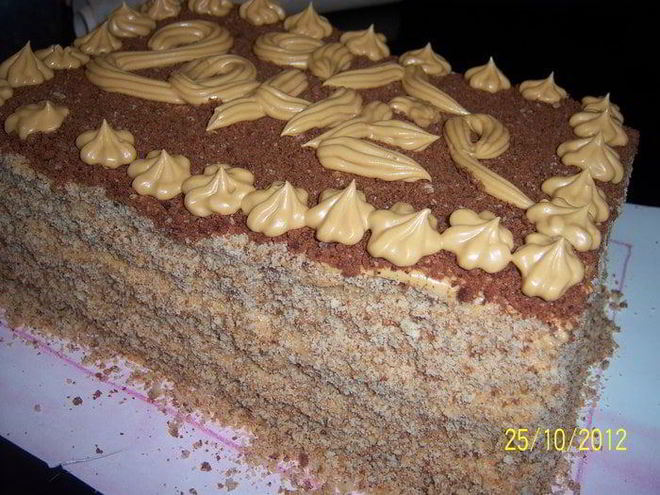 Рецепт торта генерал