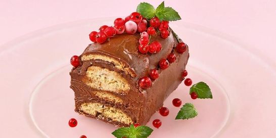 Торт из овсяного печенья