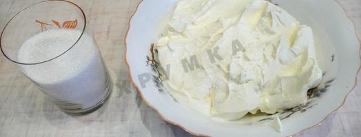 торт хлопец кучерявый хлопчик сметанник. Шаг 7