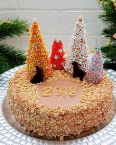 Торт Киевский грильяжный