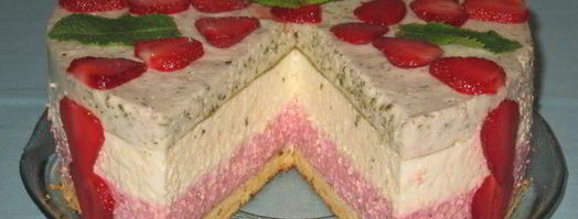 торт клубничное мохито. Шаг 20