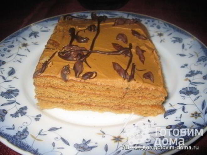 Рецепт торта коровка