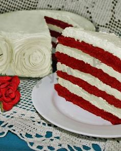 Торт Красный бархат на кефире