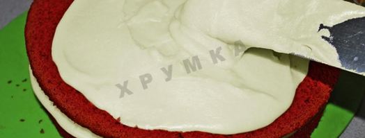 торт красный бархат на кефире. Шаг 12