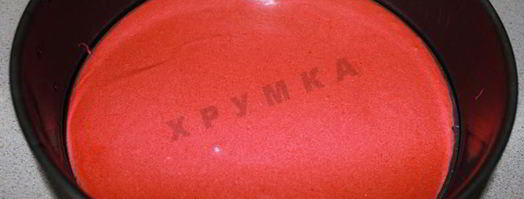 торт красный бархат на кефире. Шаг 9