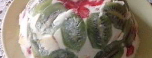 торт летний с желатином. Шаг 8