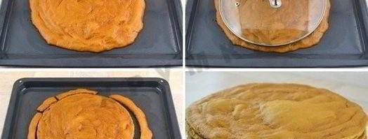 торт медовик со сметанно-сливочным кремом. Шаг 3