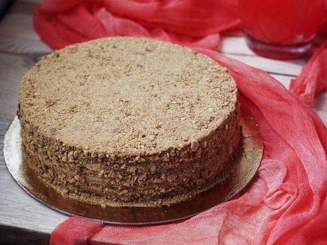 Рецепт торта медовик