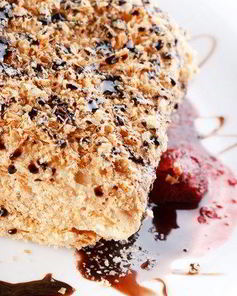 Торт Наполеон с кофейным кремом