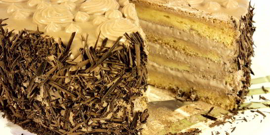 Торт Нежность со взбитыми сливками