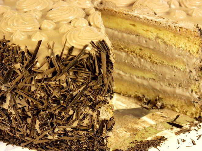 Рецепт торта нежность со взбитыми сливками