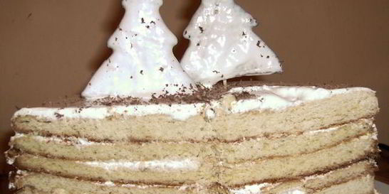 Торт Новогодний