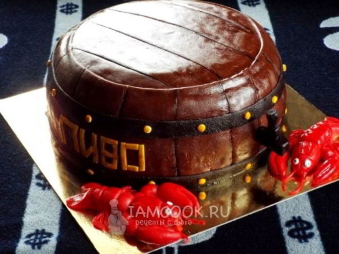 Рецепт торта пивная бочка