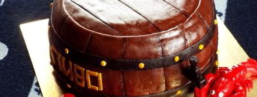 торт пивная бочка. Шаг 28