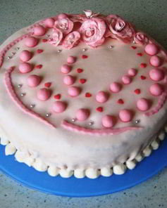 Торт Розовый