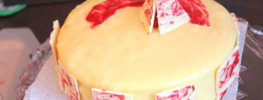 торт рубиновая жемчужина. Шаг 50