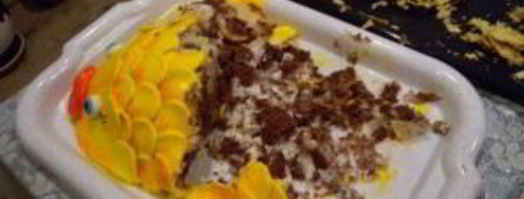 торт рыба. Шаг 15