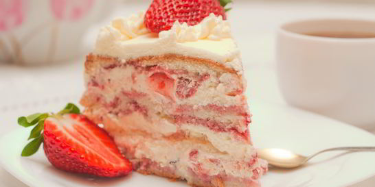 Торт с кремом из сливок