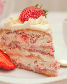 Торт с кремом из сливок