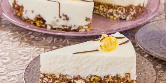 Торт с воздушной кукурузой