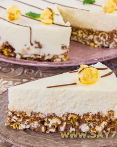 Торт с воздушной кукурузой