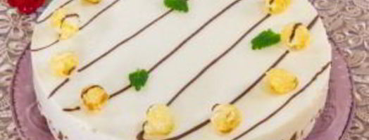 торт с воздушной кукурузой. Шаг 15