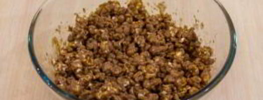 торт с воздушной кукурузой. Шаг 4