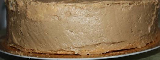 торт салют возле елочки. Шаг 24